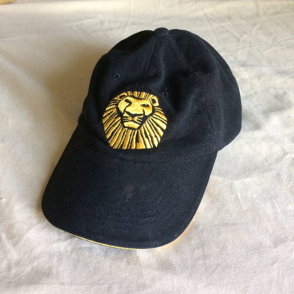 The Lion King Hat Cap Strap Back Black  Disney Florida